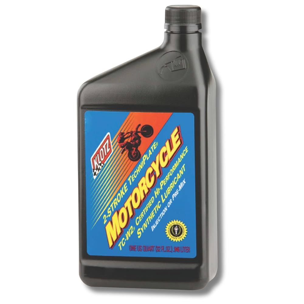 Klotz Motorcycle TechniPlate Synthetic Premix/Injector Oil